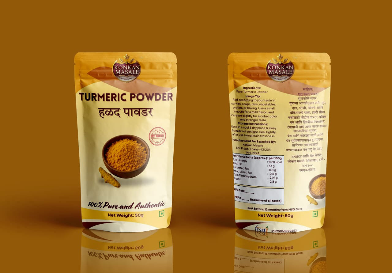 Turmeric powder - Konkan Masale